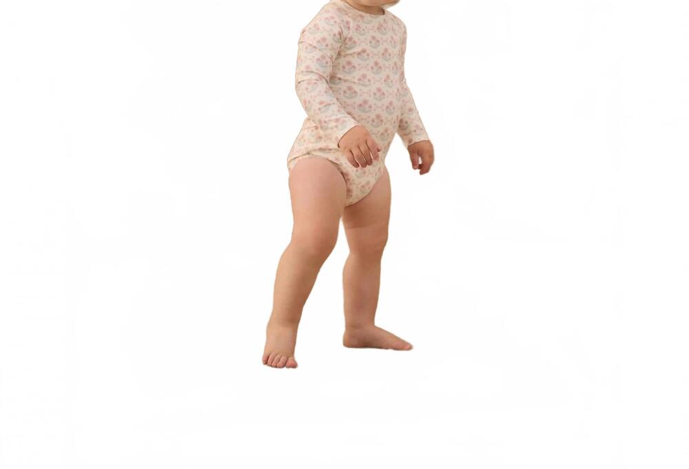 NEW RYLEE + CRU delphine rashguard one-piece in blossom